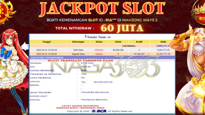 bukti jp naga303 #52 bukti jp naga303 #52