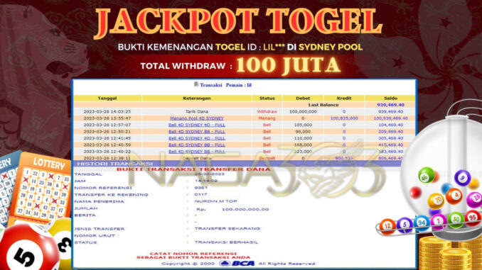 bukti jp naga303 #36 bukti jp naga303 #36