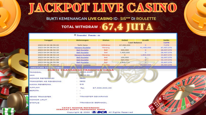 bukti jp naga303 #63 bukti jp naga303 #63