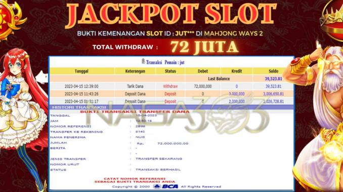 bukti jp naga303 #94 bukti jp naga303 #94