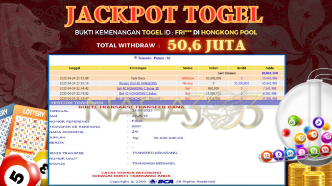 bukti jp naga303 #124 bukti jp naga303 #124