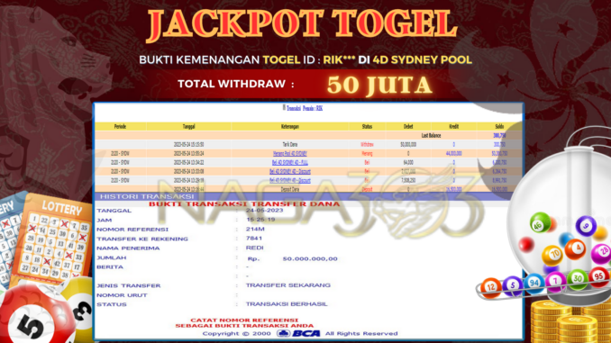 bukti jp naga303 #201 bukti jp naga303 #201