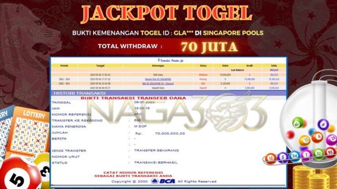 bukti jp naga303 #159 bukti jp naga303 #159