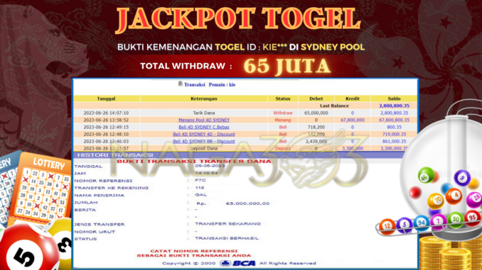 bukti jp naga303 #268 bukti jp naga303 #268