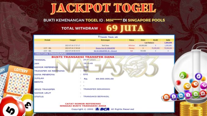 bukti jp naga303 #430 bukti jp naga303 #430