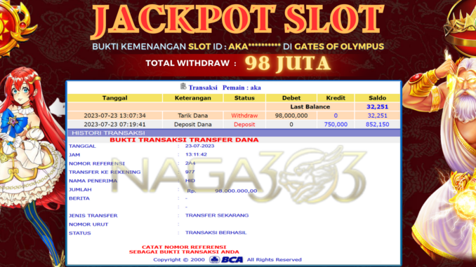 bukti jp naga303 #425 bukti jp naga303 #425