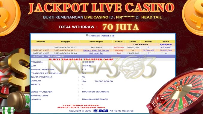 bukti jp naga303 #468 bukti jp naga303 #468