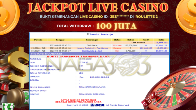 bukti jp naga303 #470 bukti jp naga303 #470