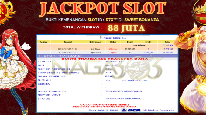 bukti jp naga303 #607 bukti jp naga303 #607