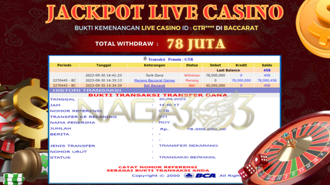 bukti jp naga303 #623 bukti jp naga303 #623