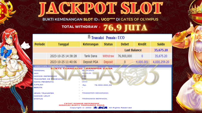 bukti jp naga303 #627 bukti jp naga303 #627