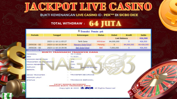 bukti jp naga303 #673 bukti jp naga303 #673
