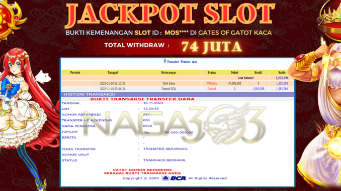 bukti jp naga303 #656 bukti jp naga303 #656