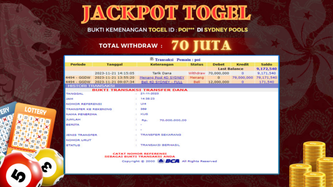 bukti jp naga303 #687 bukti jp naga303 #687