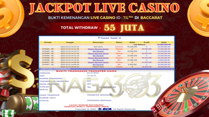 NG JP LIVE CASINO MALAM