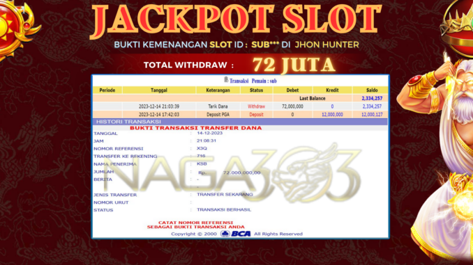 bukti jp naga303 #740 bukti jp naga303 #740