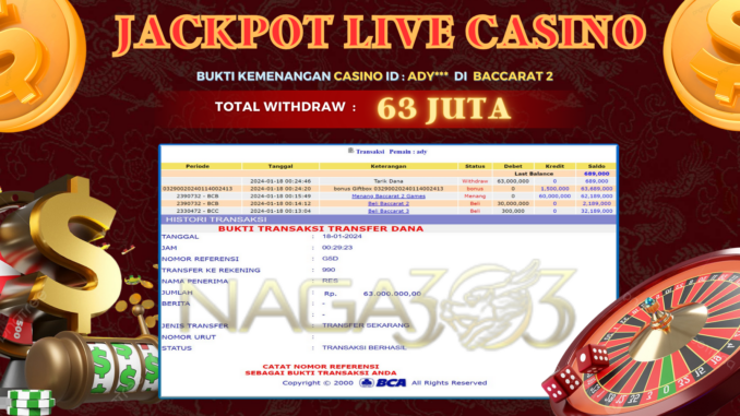 NG JP LIVE CASINO MALAM