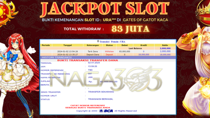 BUKTI JP NAGA303 #782 BUKTI JP NAGA303 #782