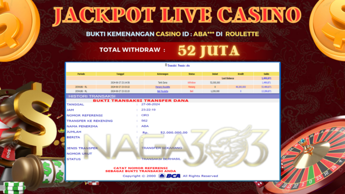 JP NAGA - CASINO MALAM