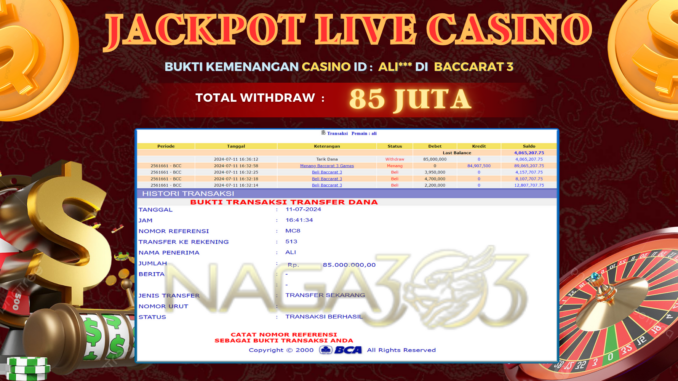 JP NAGA - CASINO MALAM