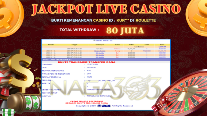 JP NAGA - CASINO MALAM