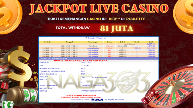 JP NAGA - CASINO MALAM